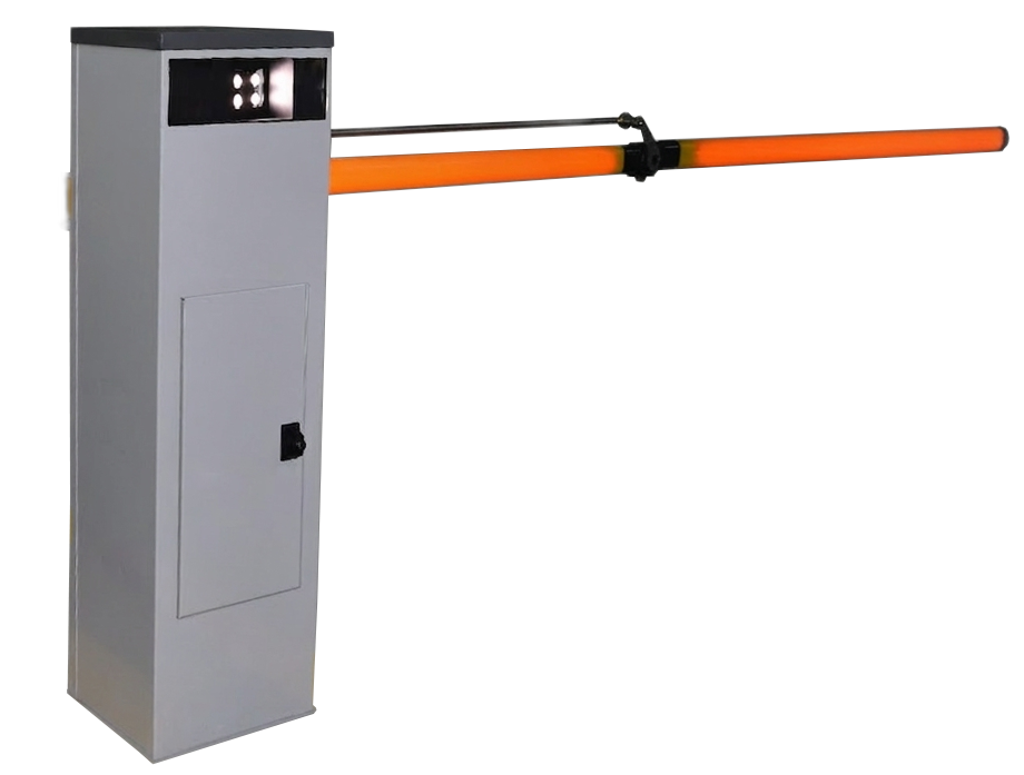 Barrera vehicular profesional WOW Machines con cámara LPR integrada de 98 porciento precisión OCR