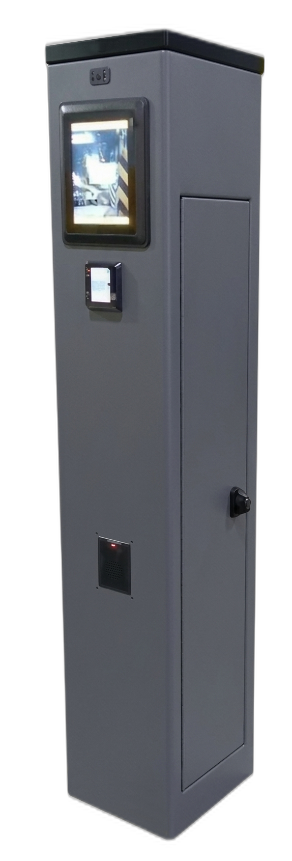 Consola de ingreso vehicular WOW Machines con pantalla LCD 8 pulgadas de 1000 nits